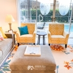 Living Room at Sunshine Villa at Glenbrook Resort